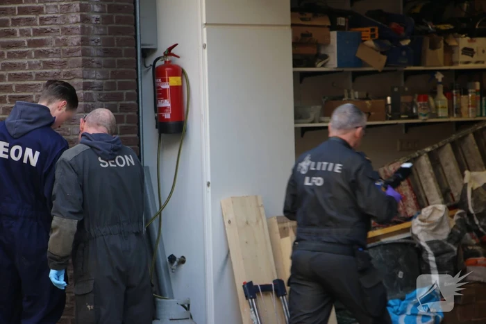 Politie valt pand binnen vanwege drugs lab