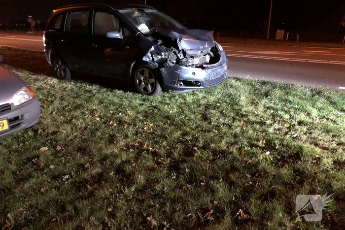 Schade na botsing door remactie