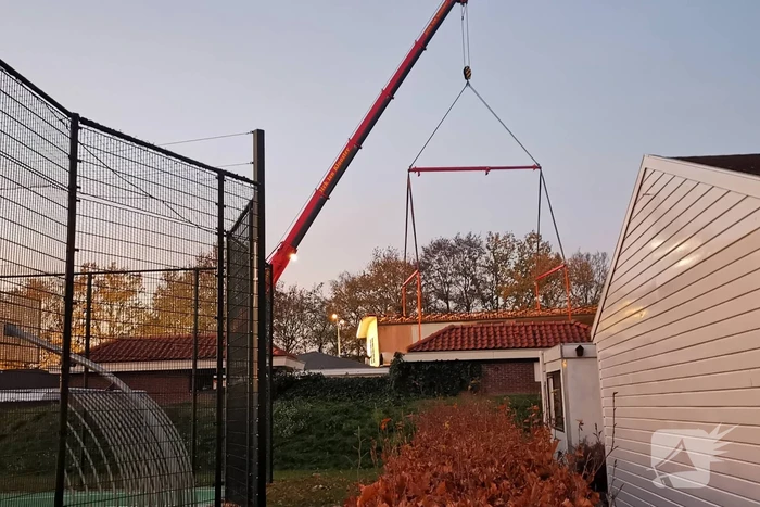 Grote politie-inzet bij ontruiming op woonwagenkamp