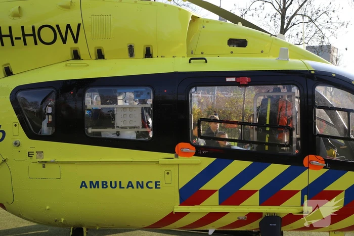 Inzet traumahelikopter trekt veel bekijks