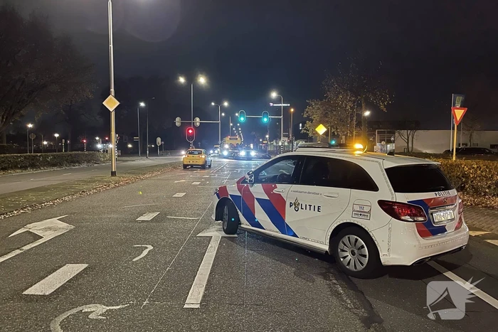 Motorrijder gewond na aanrijding met auto