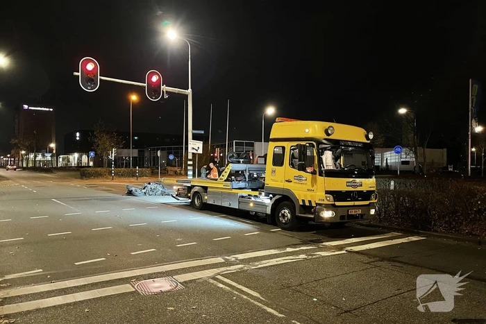 Motorrijder gewond na aanrijding met auto