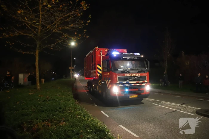 Grote uitslaande brand in wooncomplex