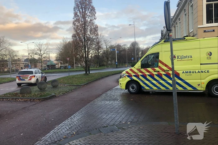 Scooterrijdster gaat hard onderuit