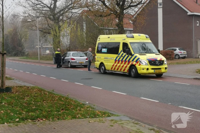 Een gewonde bij kop-staart aanrijding