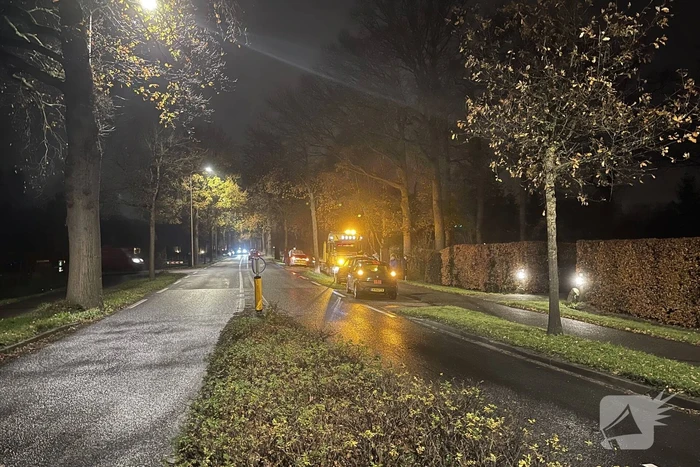 Botsing tussen vier auto's