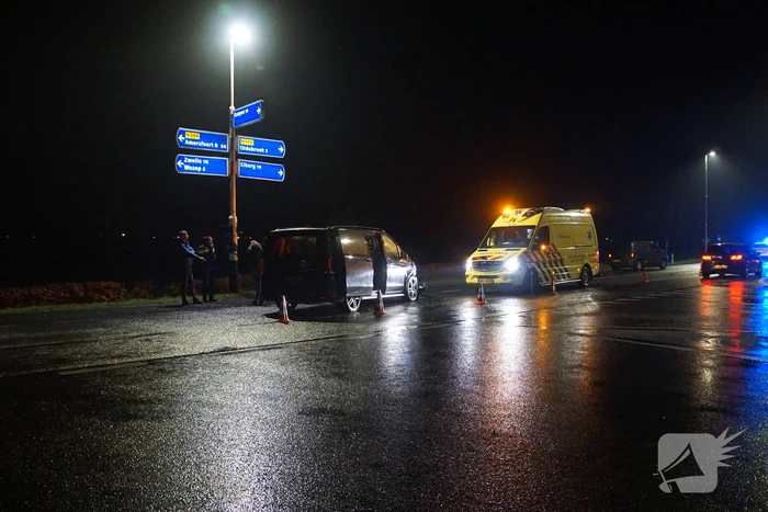 Flinke schade bij ongeval op kruising