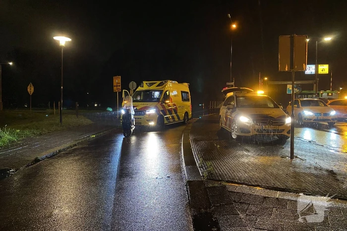 Personenauto in aanrijding met scooter