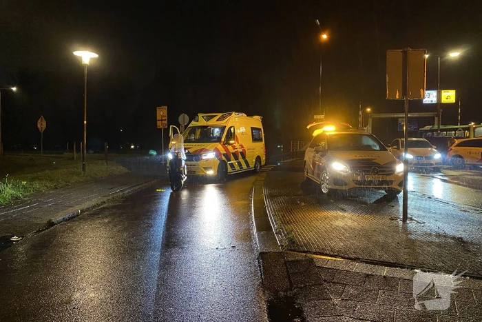 Personenauto in aanrijding met scooter