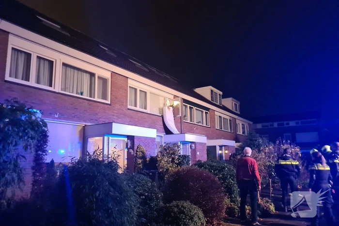 Matras vat vlam in woning