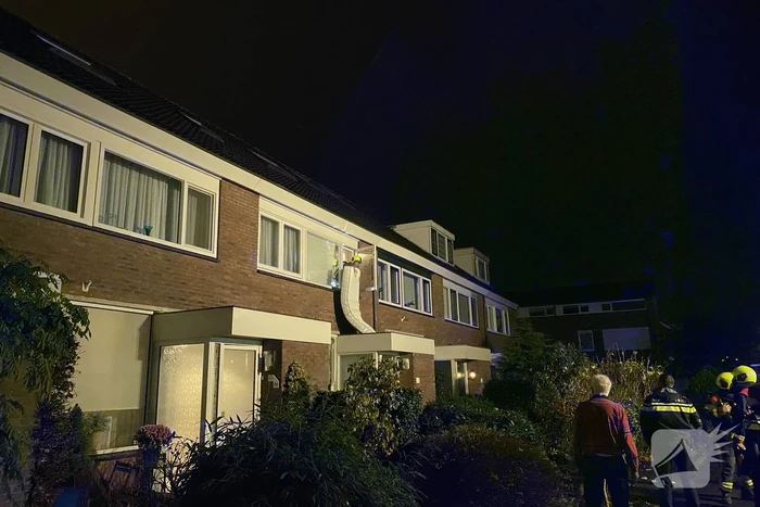 Matras vat vlam in woning