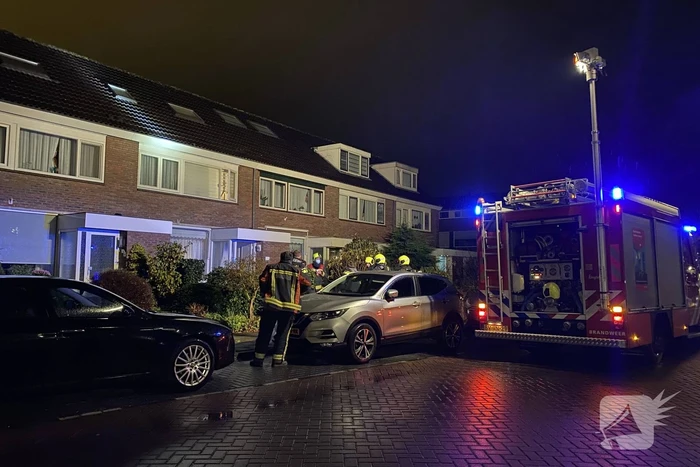 Matras vat vlam in woning