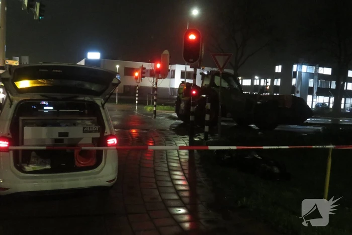 Ernstig ongeval tussen scooter en landbouwvoertuig