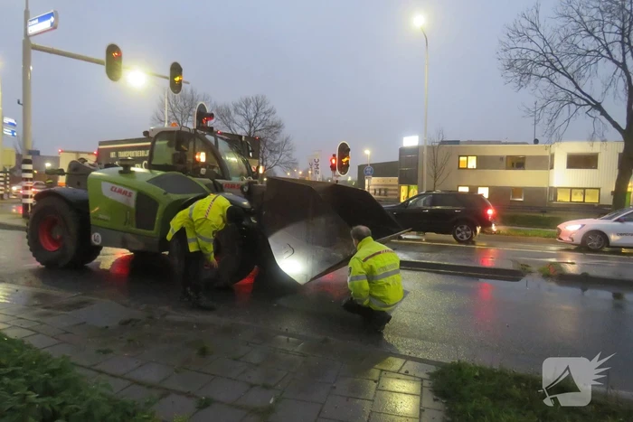 Ernstig ongeval tussen scooter en landbouwvoertuig