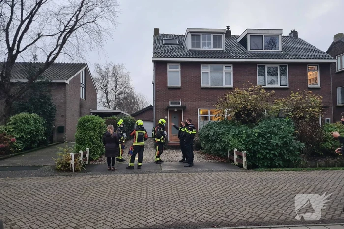 Gaslekkage bij woning