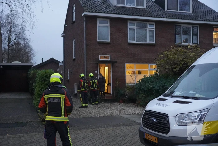 Gaslekkage bij woning
