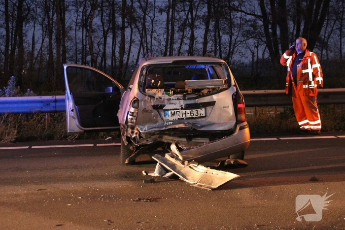 ongeval rijksweg a200 halfweg