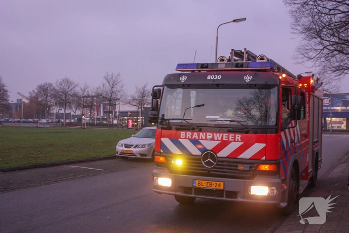 Brand in pakjeshuis van Sinterklaas