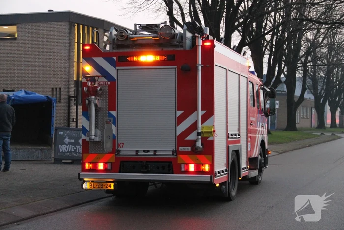 Brand in pakjeshuis van Sinterklaas