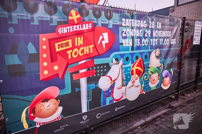Brand in pakjeshuis van Sinterklaas