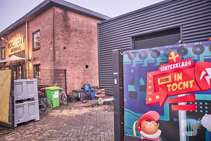 Brand in pakjeshuis van Sinterklaas