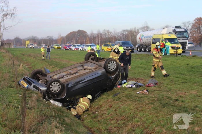 ongeval rijksweg a50 sint-oedenrode