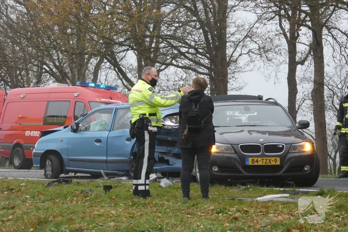Meerdere voertuigen betrokken bij verkeersongeval