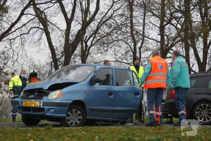 Meerdere voertuigen betrokken bij verkeersongeval