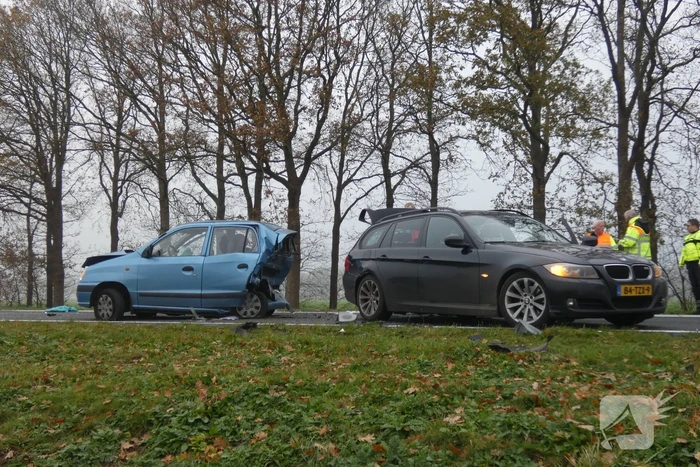 Meerdere voertuigen betrokken bij verkeersongeval