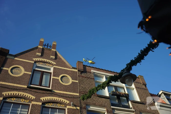 Traumahelikopter landt voor incident met kindje