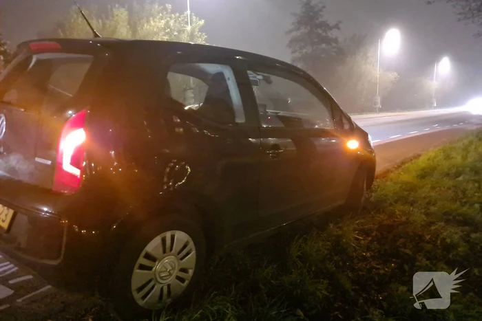 Scooterrijder veroorzaakt ongeval