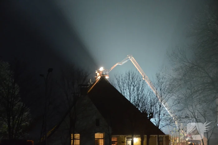 Flinke brand in woonboerderij