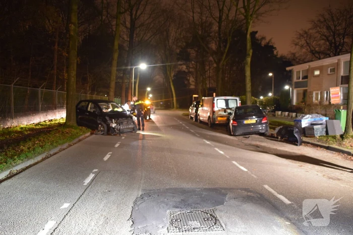 Meerdere voertuigen beschadigd bij ongeval