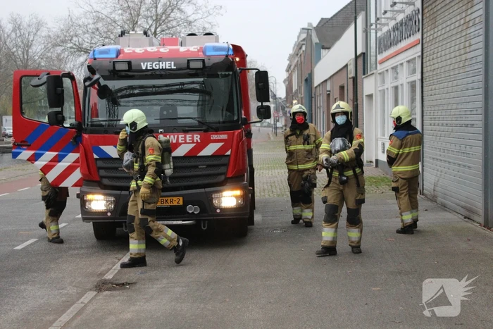 Mogelijk brand bij Victoria Mengvoeders