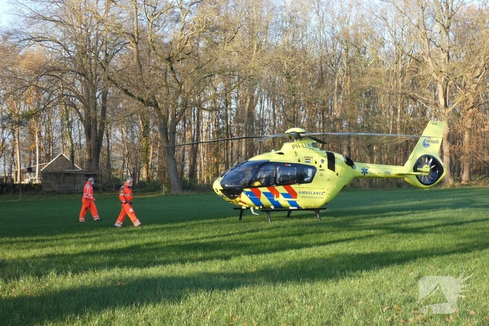 Mountainbiker ernstig gewond na val