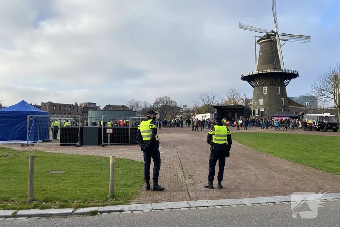 Demonstratie tegen corona vaccinaties