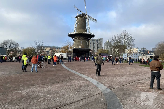Demonstratie tegen corona vaccinaties