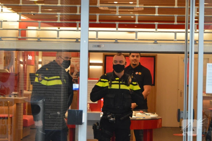 Overval op Vodafone winkel
