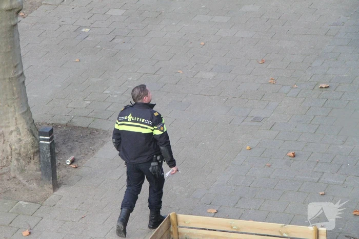 Aanhouding met getrokken wapen na vechtpartij