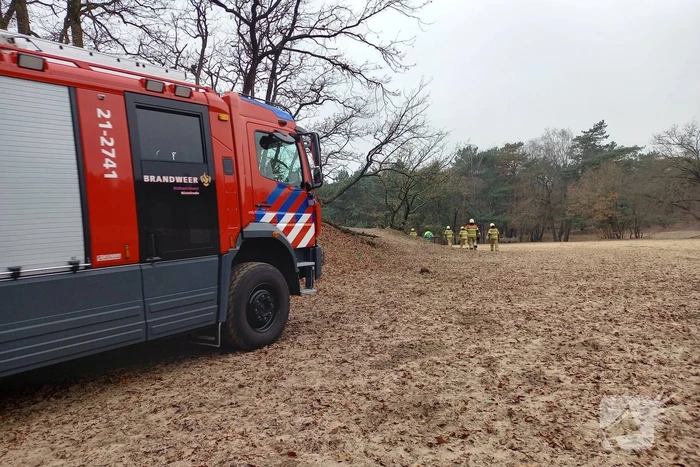 Persoon gewond na val van paard