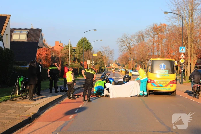 Motorrijder gewond bij valpartij
