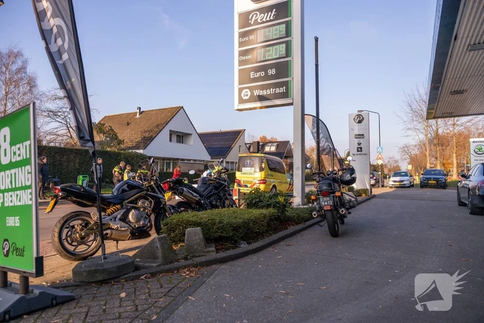 Motorrijder gewond bij valpartij
