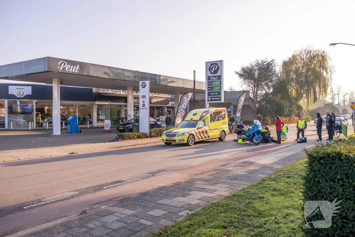 Motorrijder gewond bij valpartij