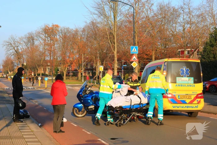 Motorrijder gewond bij valpartij