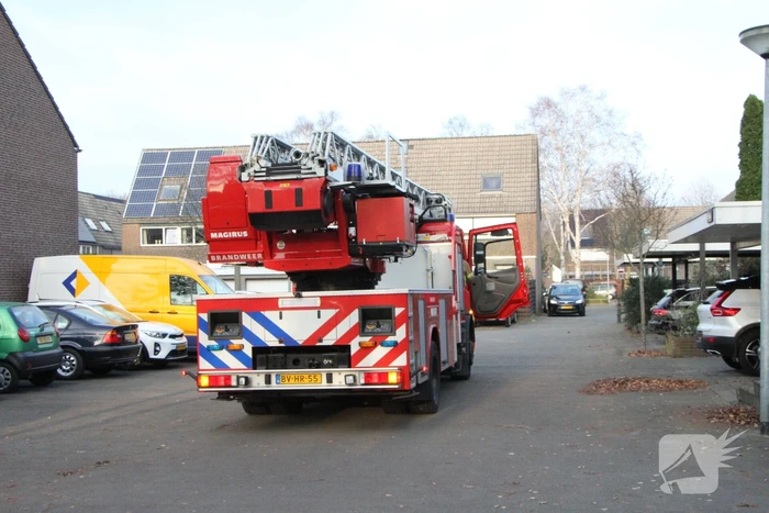 Brand in woning snel geblust