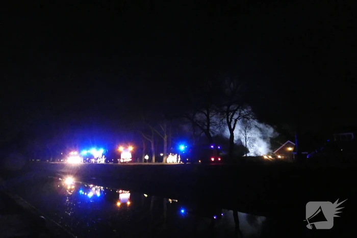 Asbest vrijgekomen bij brand in schuur