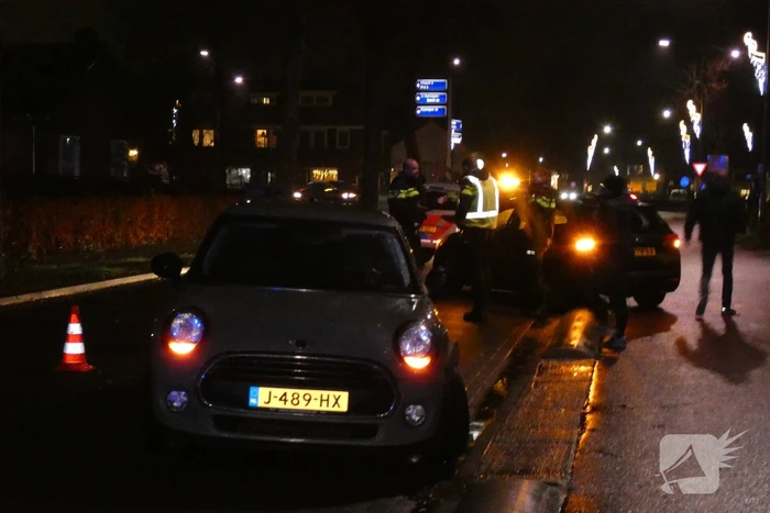 Voertuigen met elkaar in botsing