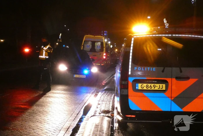 Voertuigen met elkaar in botsing