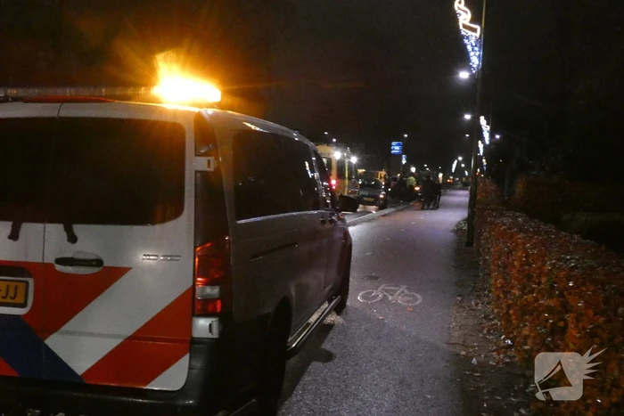 Voertuigen met elkaar in botsing
