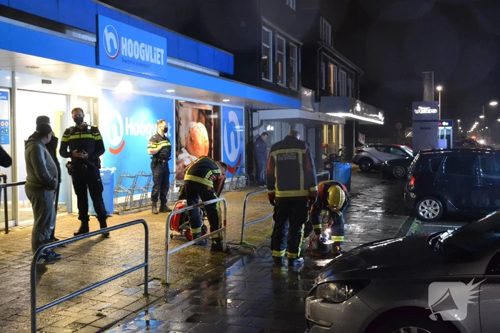 Brand in supermarkt blijkt mistgenerator